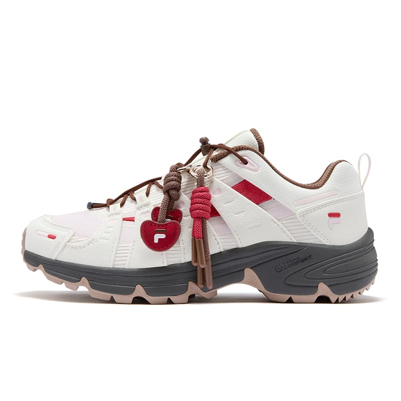 Кроссовки FILA FUSION COMO X Lake Series Амортизация Устойчивость к истиранию Легкий Низкий Верх Походная обувь Женская - изображение 1