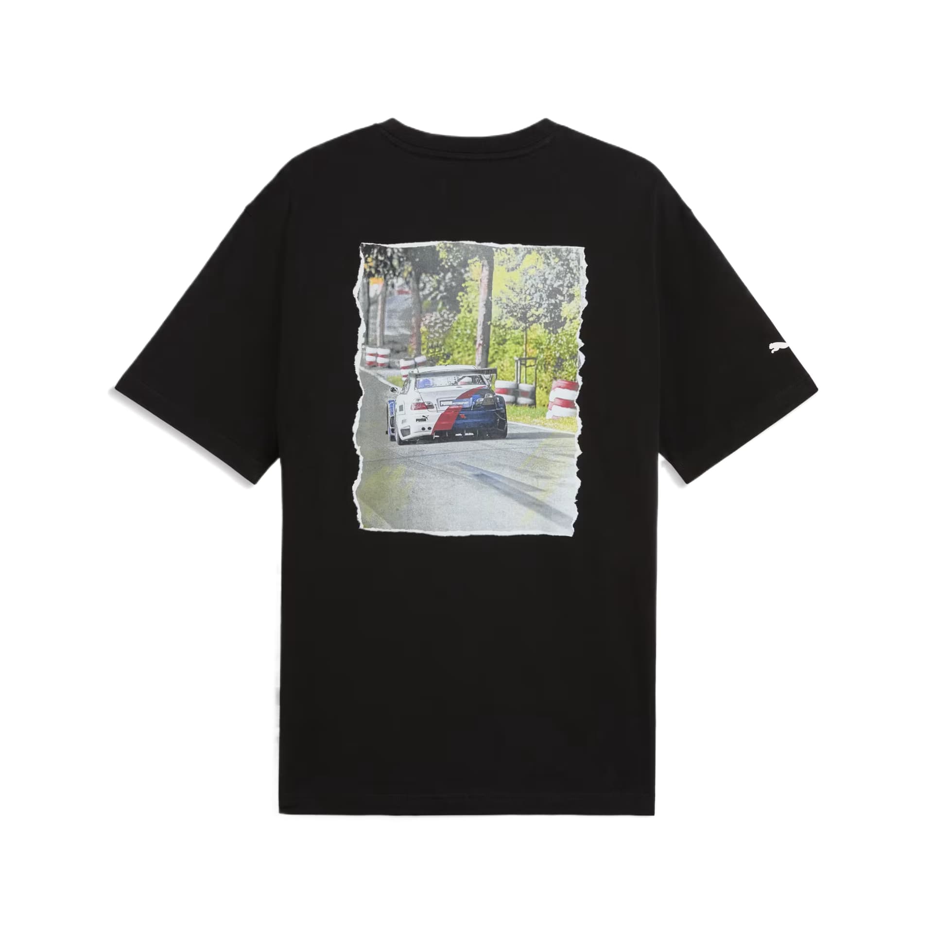 Футболка PUMA BMW M Motorsport PUMA Черные Мужские T-рубашки - изображение 2