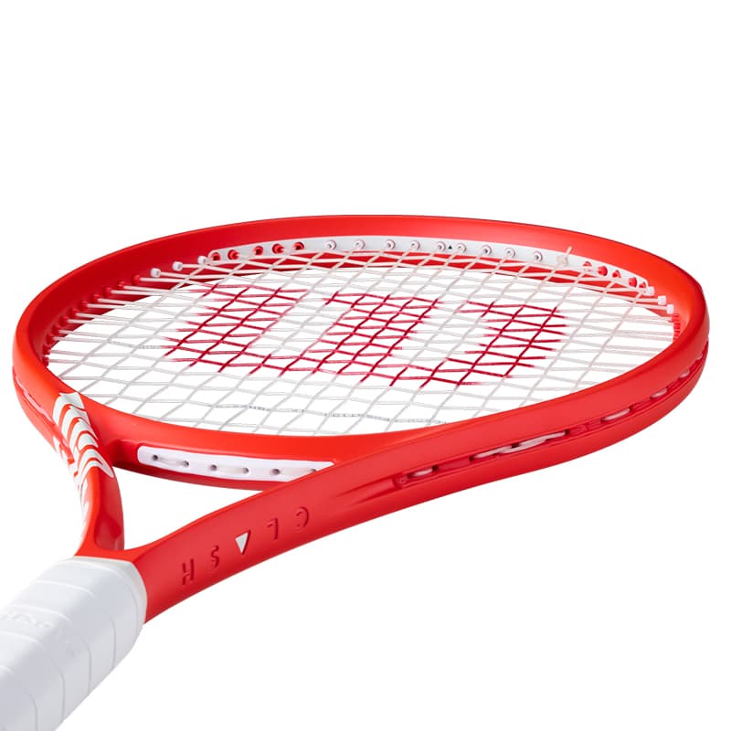 Wilson CLASH V3 295 г Ракетка Вес 100 Квадратных Дюйм Голова Размер Красный Унисекс Теннисные Ракетки - изображение 3