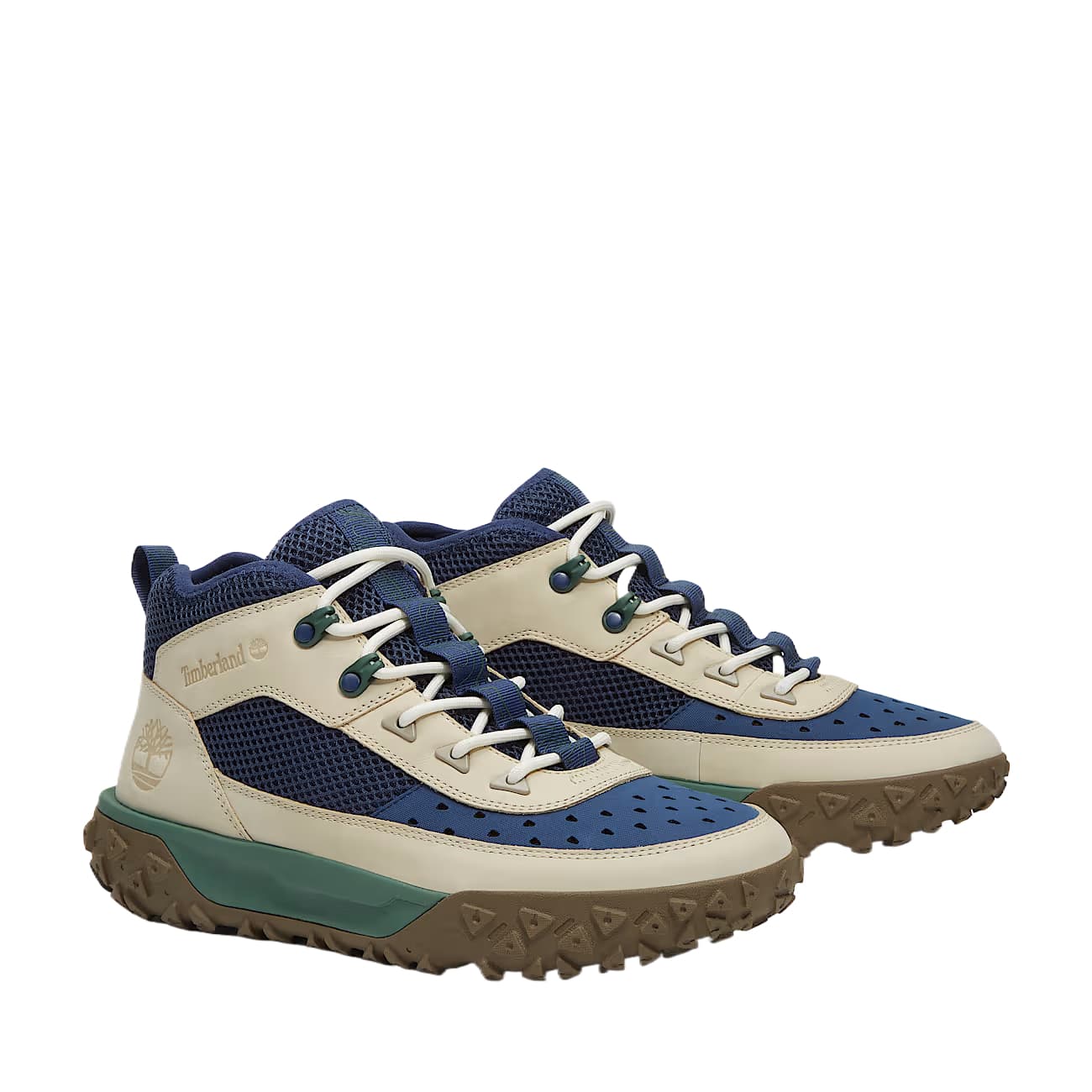 Кроссовки для бега Timberland Greenstride Кожа Амортизация Дышащий MID Топ Беговые кроссовки Мужские - изображение 3