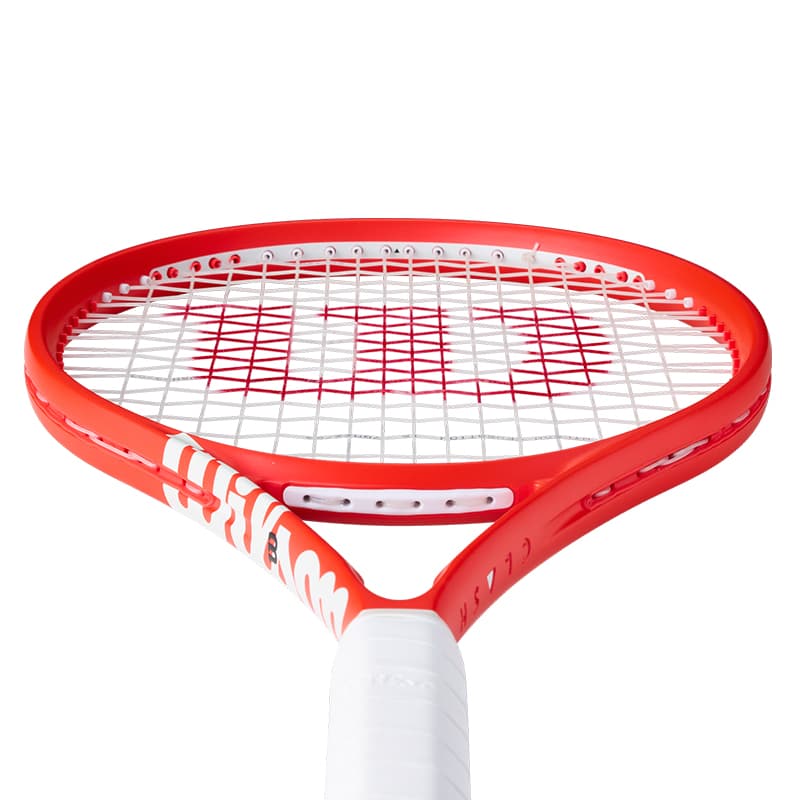Wilson CLASH V3 295 г Ракетка Вес 100 Квадратных Дюйм Голова Размер Красный Унисекс Теннисные Ракетки - изображение 5