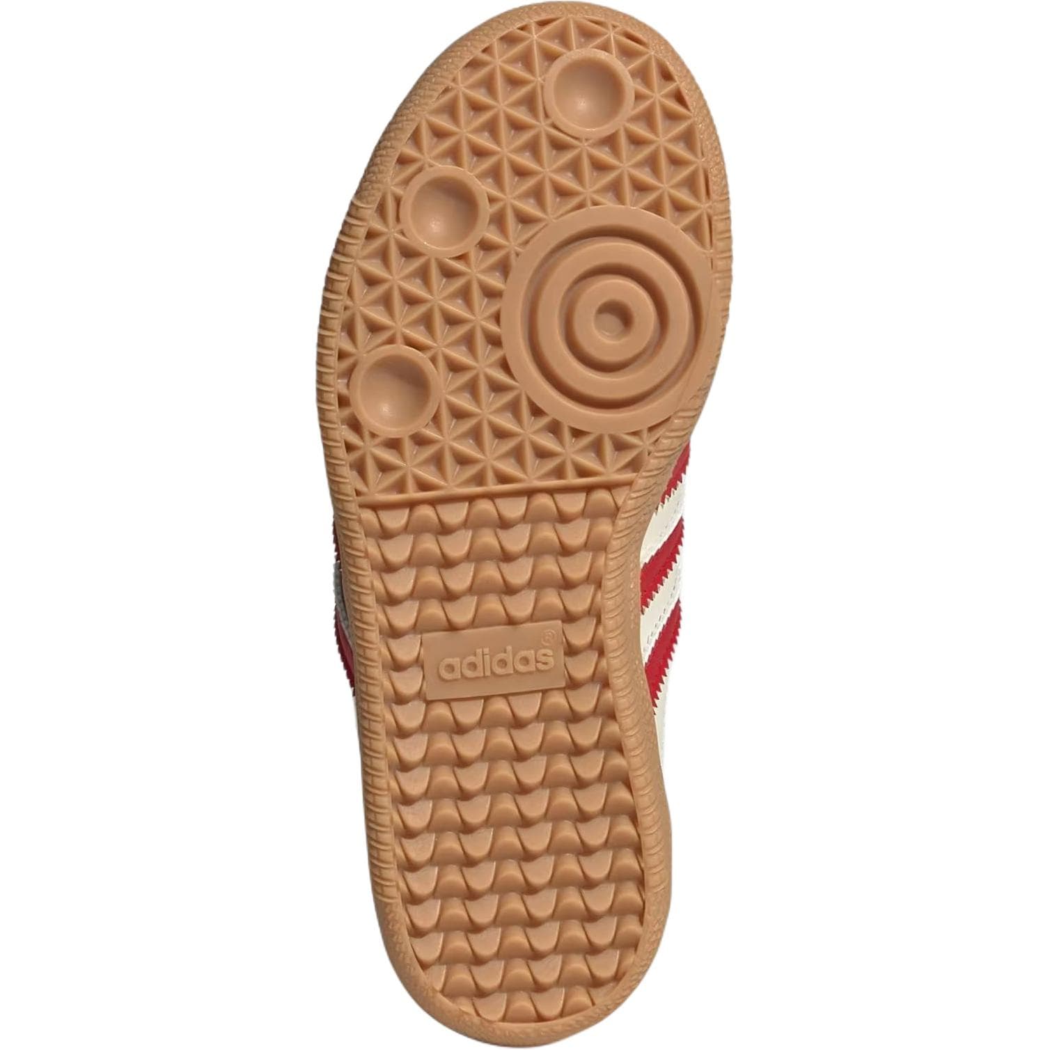 Кроссовки Adidas Originals Samba OG Low Топ Детская Скейтбординг Обувь Белый Красный Малыш - изображение 6