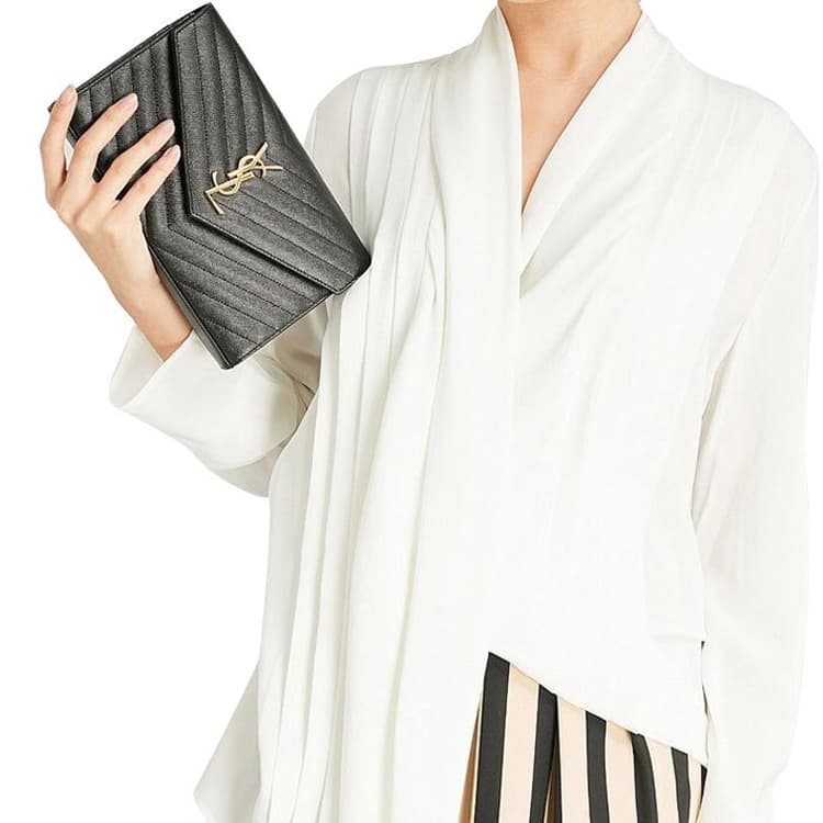 Сумка через плечо SAINT LAURENT Le Monogramme Black - изображение 9