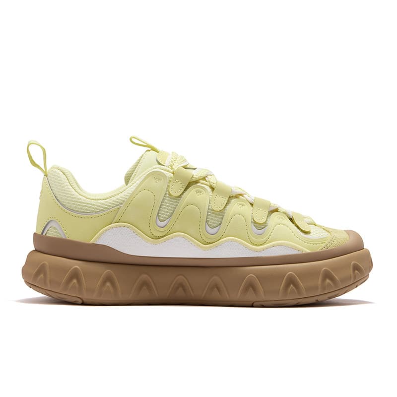 Кроссовки FILA FUSION PISA FLAT Cone Shoes Низкие повседневные кроссовки женские Лимон - изображение 2