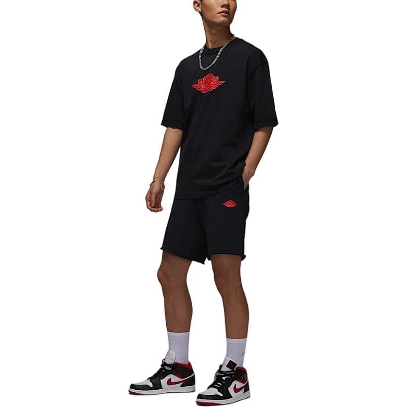 Шорты Nike Air Rare Black/Red Shorts - изображение 4