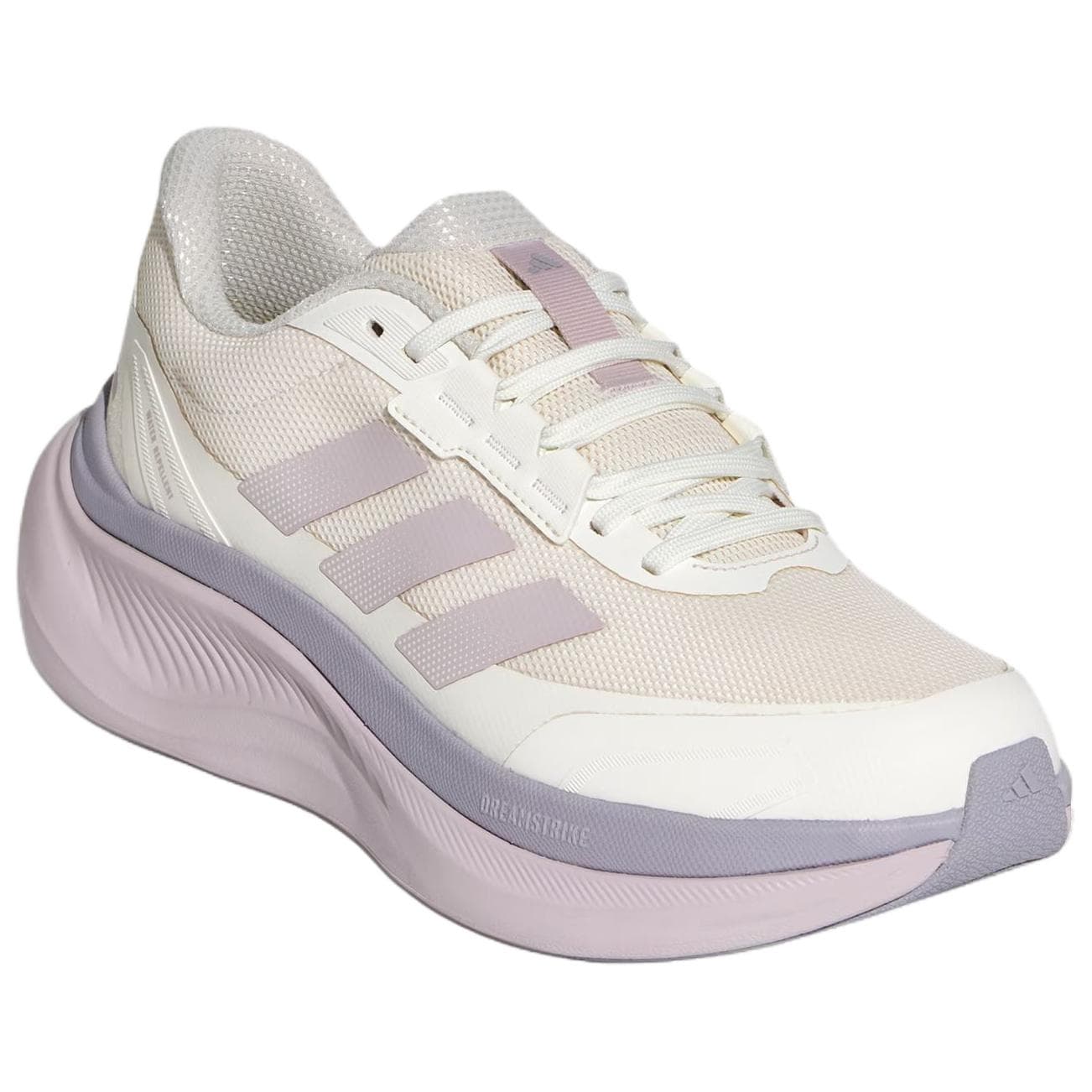Кроссовки для бега Adidas DREAMCUSHION Беговые кроссовки Женские Сливочный Фиолетовый - изображение 3