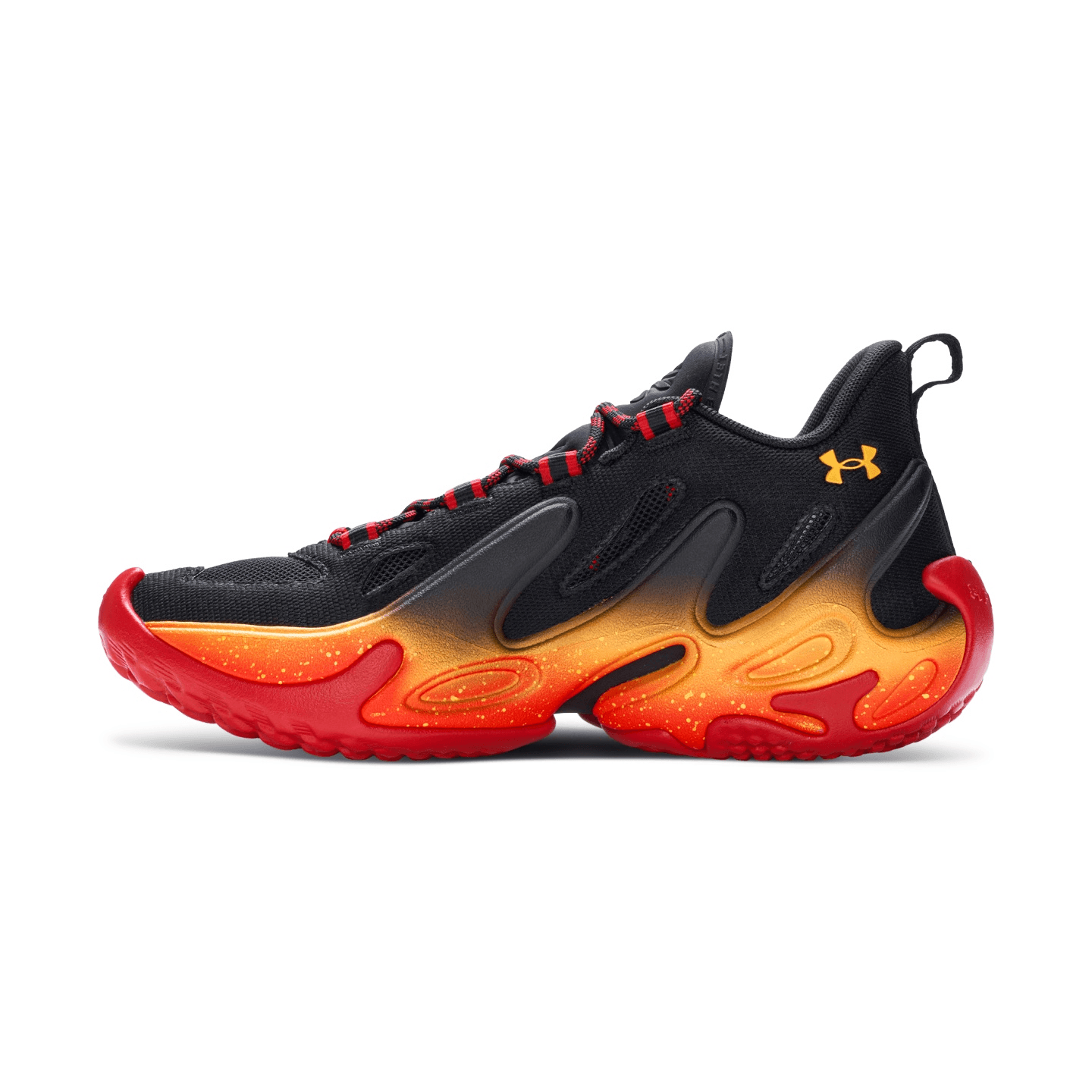 Кроссовки для баскетбола Under Armour Curry 13 Баскетбольные кроссовки Унисекс Черный Красный - изображение 1