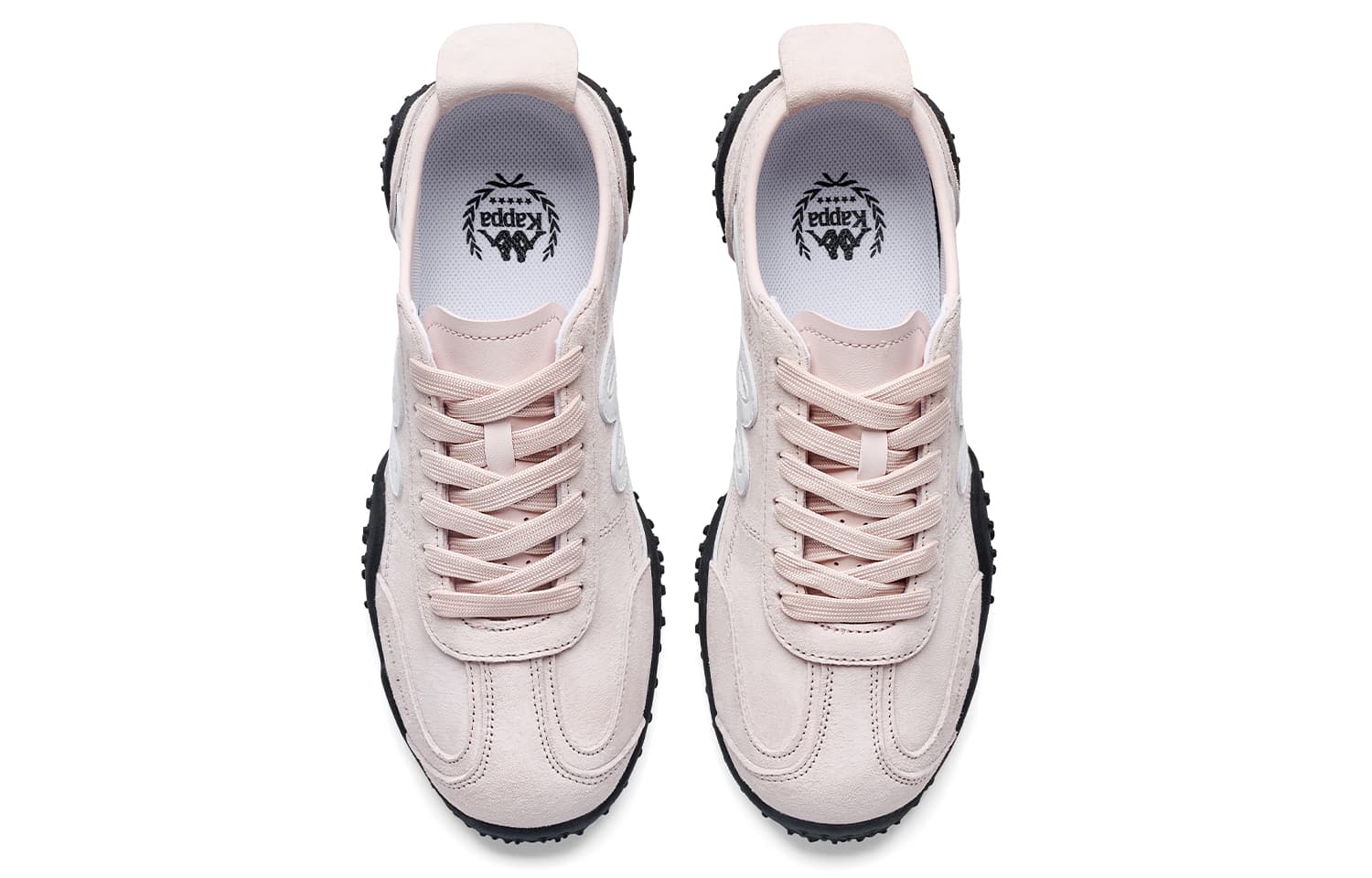 Кроссовки Кроссовки Kappa Omini Low Top German Army (GAT) Женские Молочно-чайный Пудра - изображение 4
