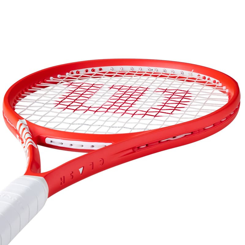 Wilson CLASH V3 280г Ракетка Вес 100 Квадратных Дюйм Голова Размер Красный Унисекс Теннисные Ракетки - изображение 4