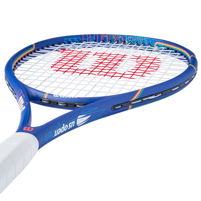 WILSON 300g Racket Вес 105 Квадратная форма Дюймы Голова Размер Синий Унисекс Теннисные ракетки - изображение 4