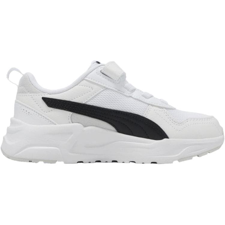 Кроссовки PUMA Trinity 2 Low Топ Детская повседневная обувь Белый Черный Малыш - изображение 2
