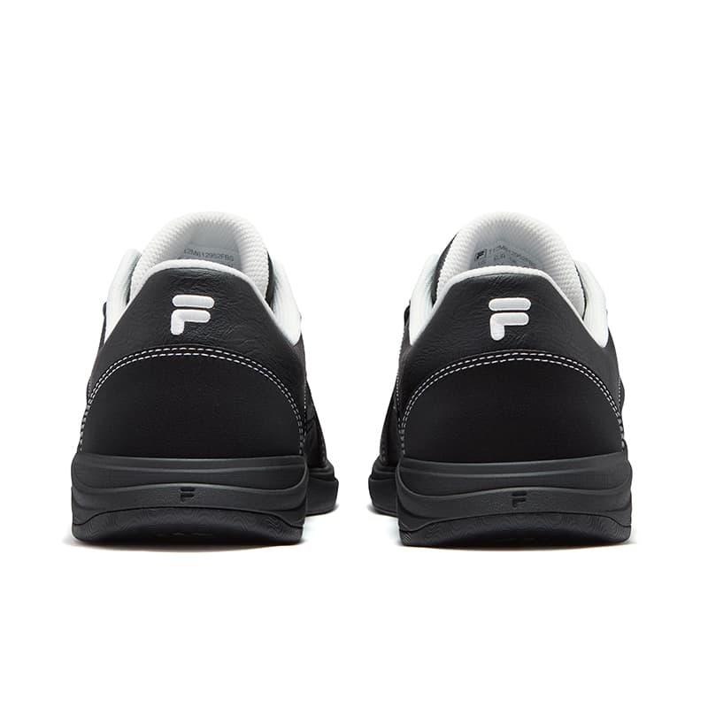Кроссовки FILA FUSION BUZZARD FLAT Slate Shoes Низкие кеды для скейтбординга Мужские Черно-белые - изображение 5