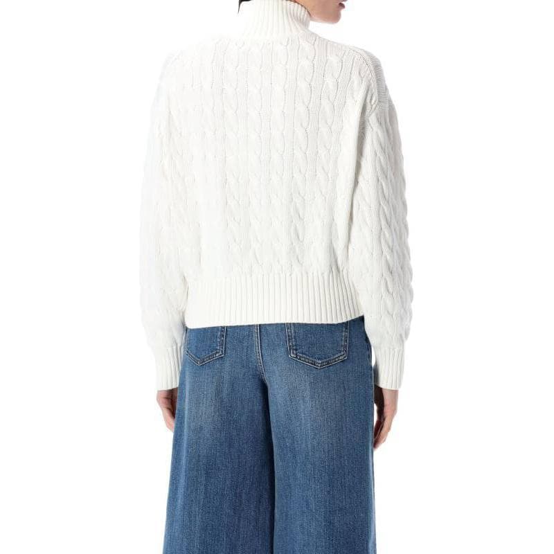 Кофта Polo Ralph Lauren Трикотаж Свободный покрой Women's White - изображение 4