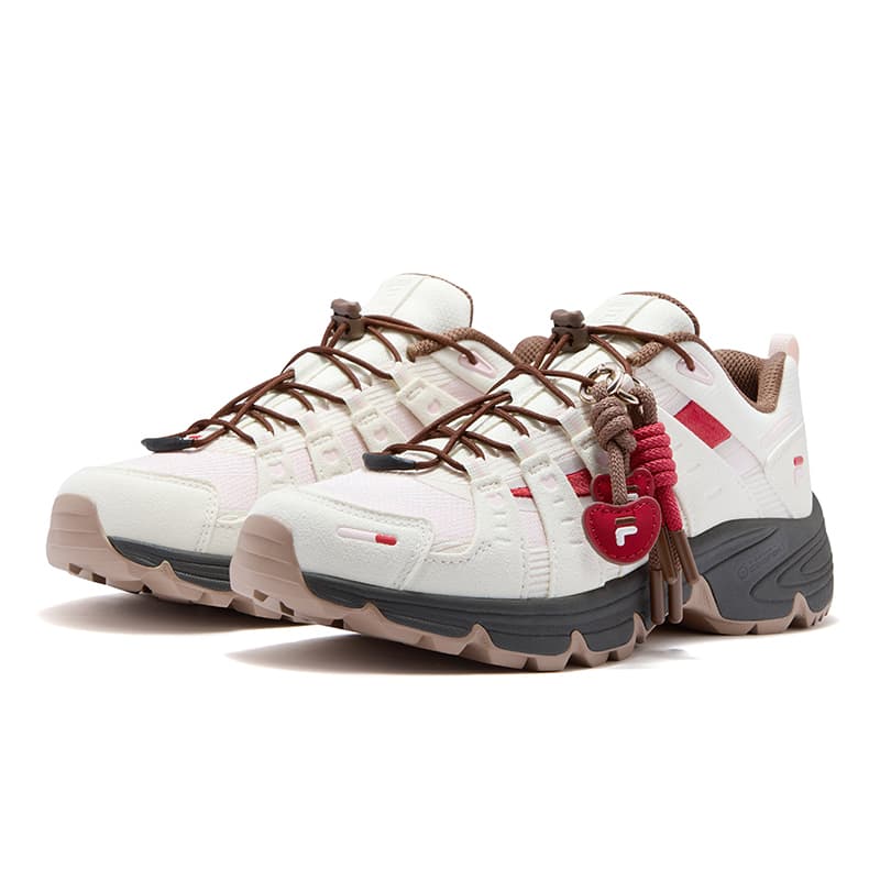 Кроссовки FILA FUSION COMO X Lake Series Амортизация Устойчивость к истиранию Легкий Низкий Верх Походная обувь Женская - изображение 3