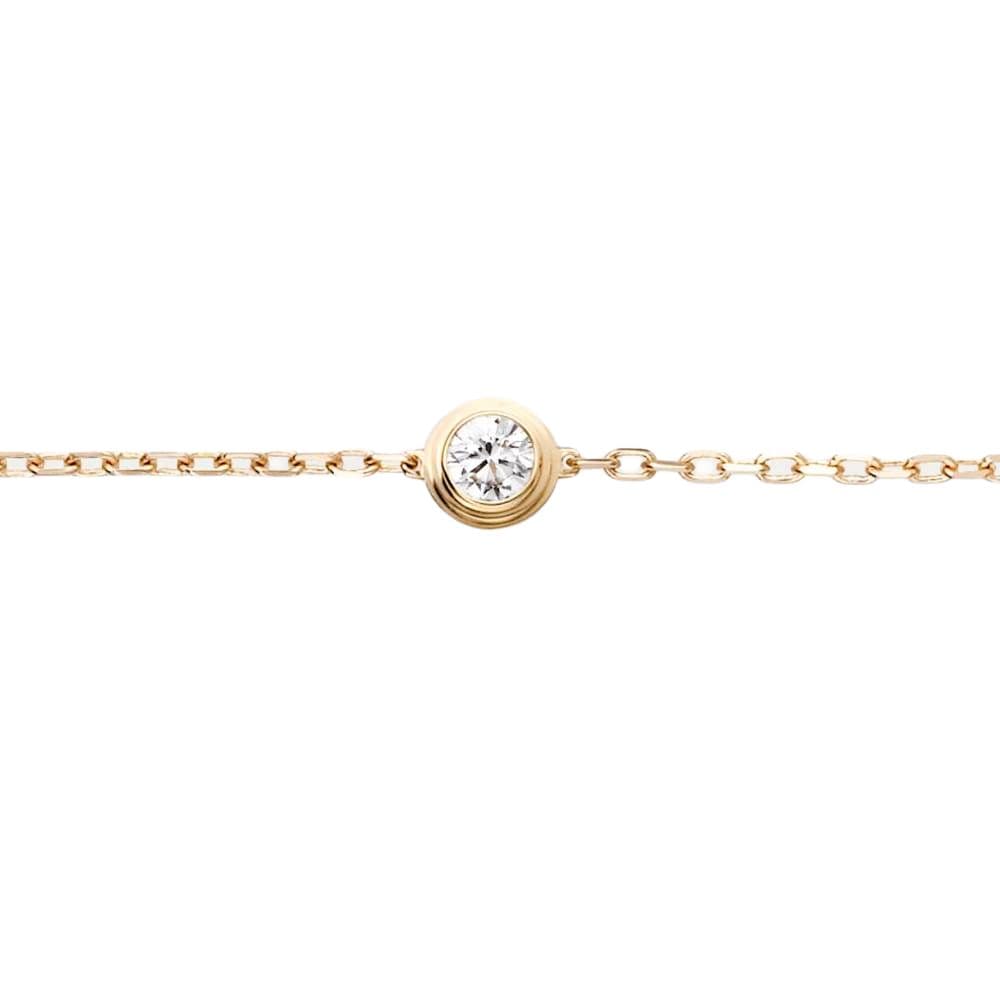 Браслет Cartier d'Amour 18K Gold Diamond Bracelet - изображение 2