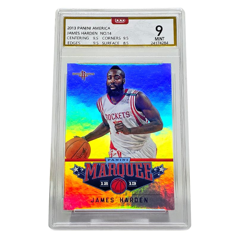 PANINI Подписанная карточка Джеймса Хардена 2013 года сертифицированная Maque 1 шт - изображение 2