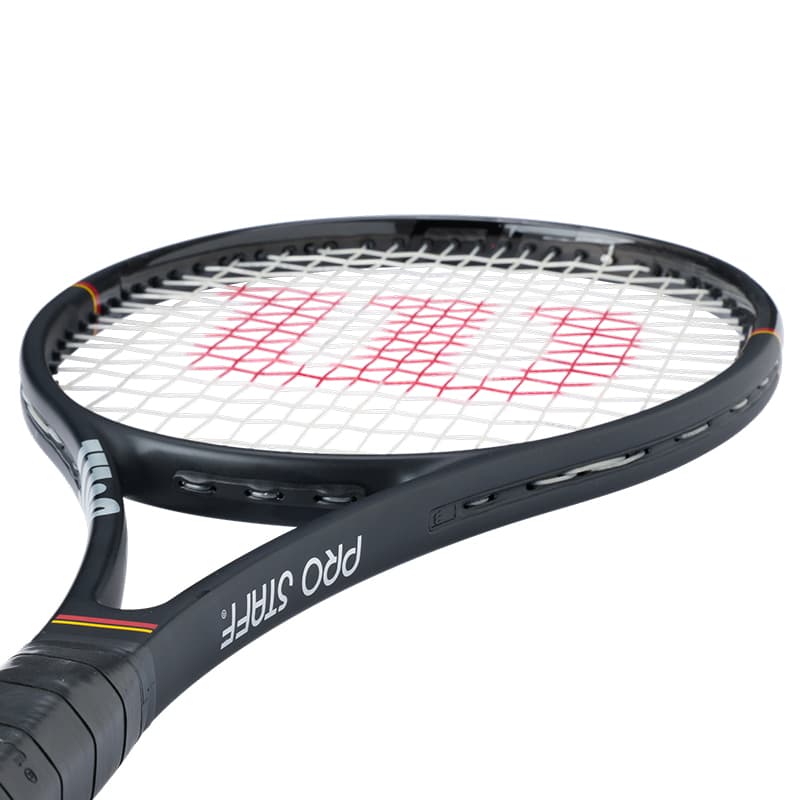 Wilson PRO STAFF V14 290г Ракетка Вес 97 квадратных дюймов Голова Размер Черный Унисекс Теннисные ракетки - изображение 4