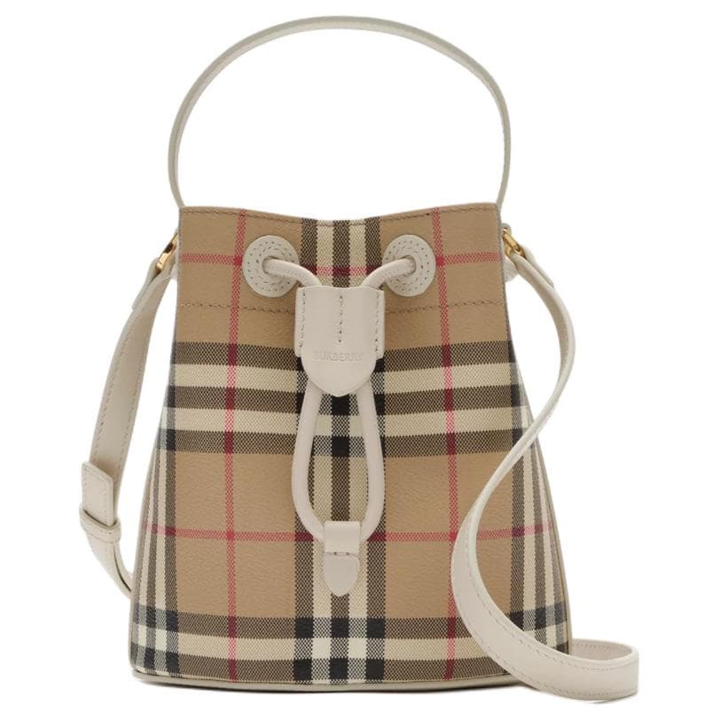 Сумка Burberry Check Bucket PU - изображение 1