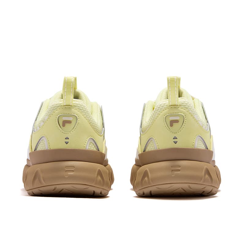 Кроссовки FILA FUSION PISA FLAT Cone Shoes Низкие повседневные кроссовки женские Лимон - изображение 4