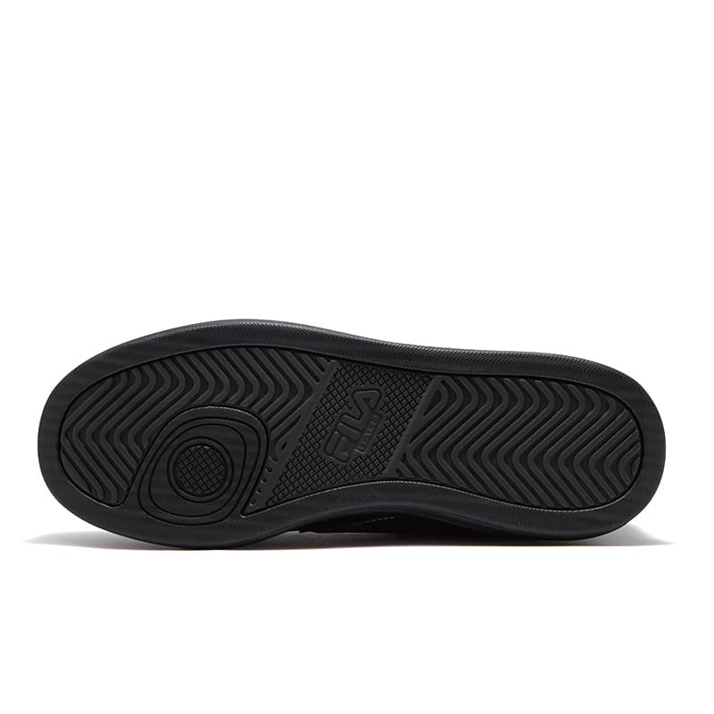 Кроссовки FILA FUSION BUZZARD FLAT Slate Shoes Низкие кеды для скейтбординга Мужские Черно-белые - изображение 6