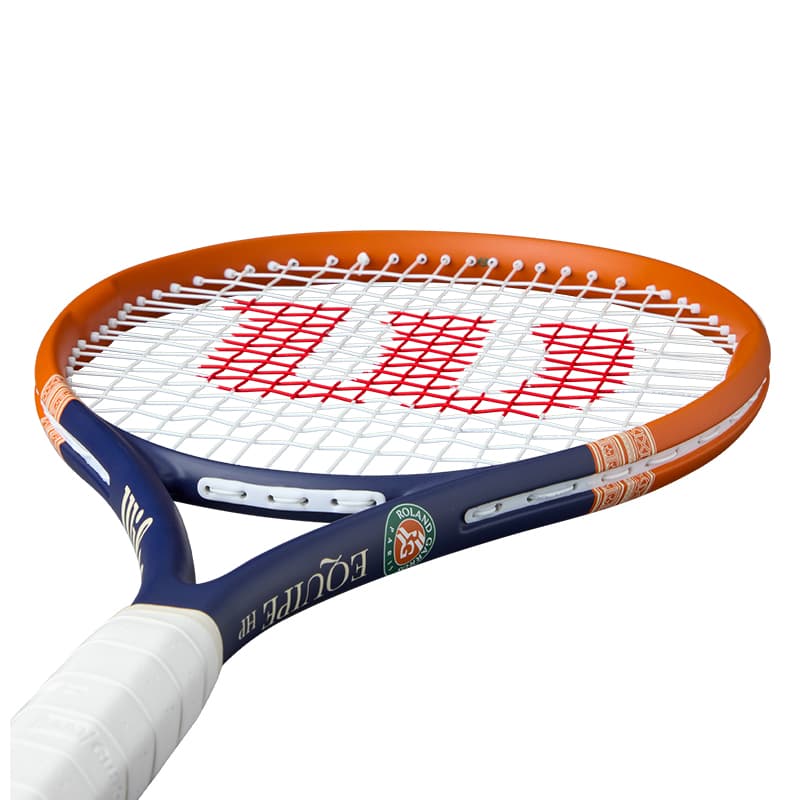 Wilson 301G Ракетка Вес 100 Квадратных Дюйм Голова Размер Оранжевый Синий Унисекс Теннисные Ракетки - изображение 3