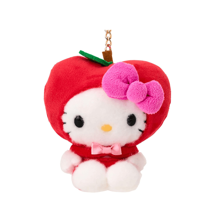 Санрио Dopamine Dressing Fruit Collection Hello Kitty My Melody Pompomurin Мягкие брелоки-игрушки 7 см Длина тела - изображение 2
