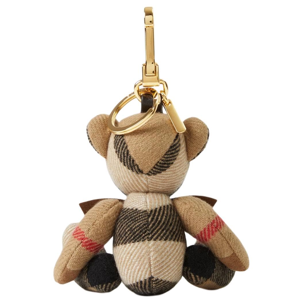 Кулон Burberry Плюшевая сумка с круглым узором аксессуар унисекс архивный бежевый - изображение 2