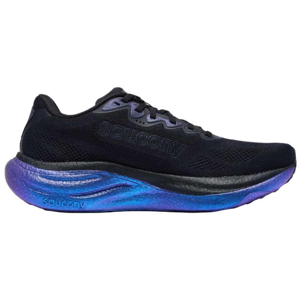 Кроссовки для бега Saucony Ride 19 Тренировки Городская коммутация Беговые кроссовки Мужской Черный - изображение 2