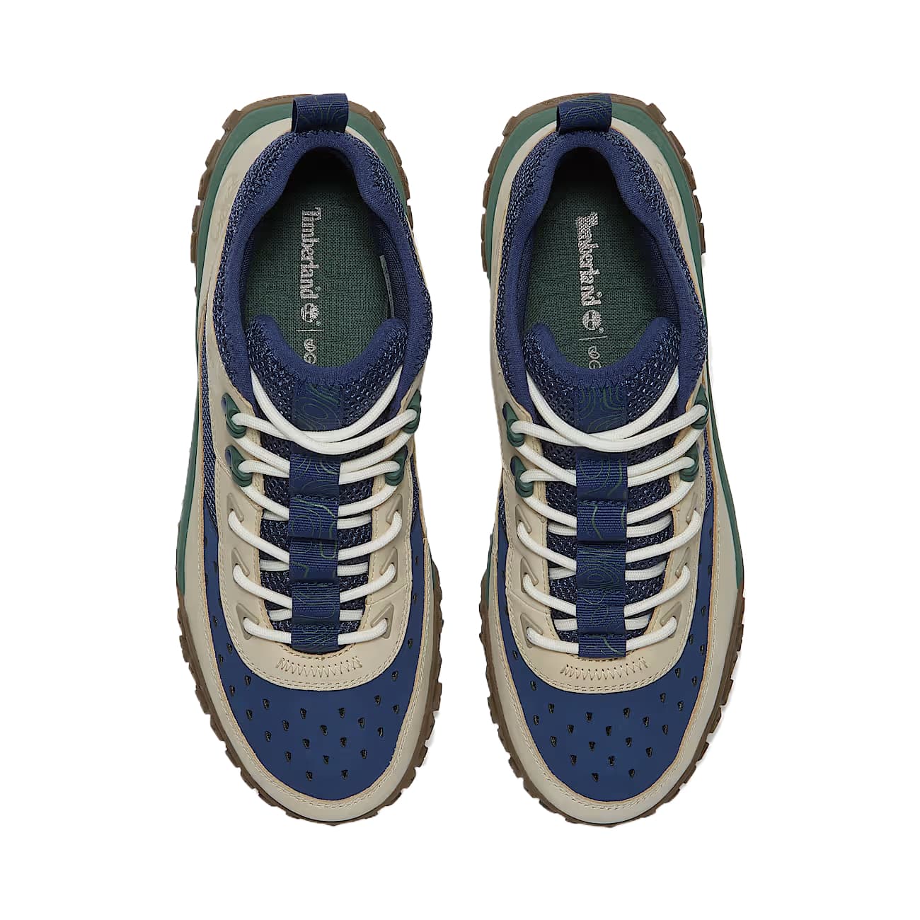 Кроссовки для бега Timberland Greenstride Кожа Амортизация Дышащий MID Топ Беговые кроссовки Мужские - изображение 4