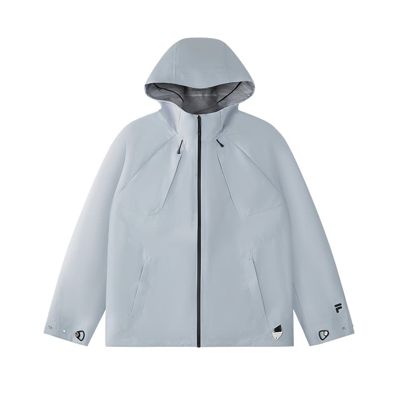 Ветровка FILA FUSION URBAN TECH Тренчкот Мужской Светло-Синий Зеленый - изображение 1