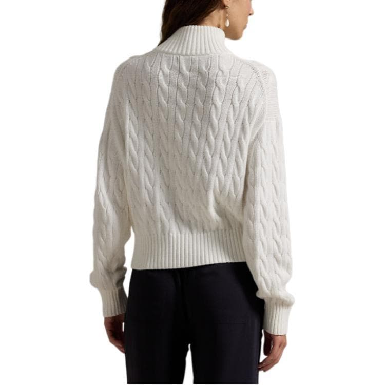 Кофта Polo Ralph Lauren Трикотаж Свободный покрой Women's White - изображение 5