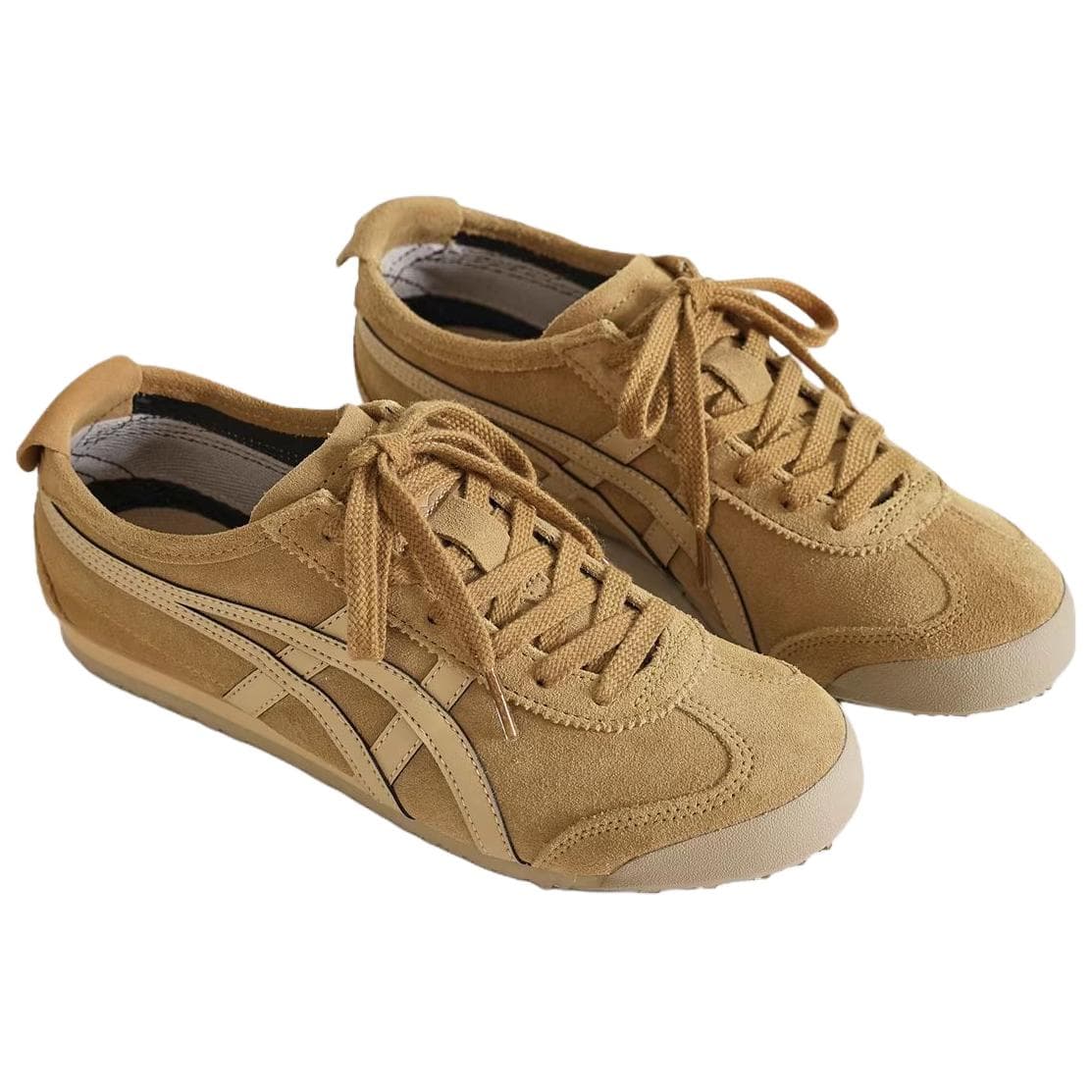 Кроссовки Onitsuka Tiger MEXICO 66 Повседневная обувь Унисекс Коричневый - изображение 3