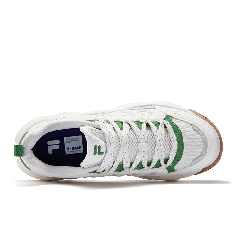 Ретро баскетбольные кроссовки FILA FUSION WATERBEAR Bear Paw Shoes Низкие кеды Винтажные баскетбольные кроссовки Мужские Белые Серые - изображение 6