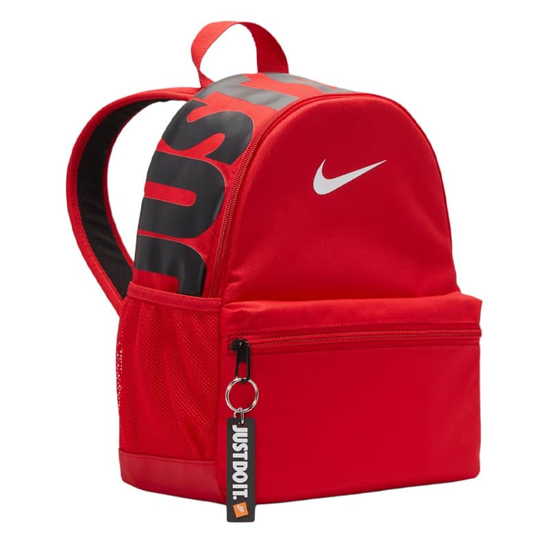 Рюкзак Nike Brasilia Полиэстер Рюкзак Стандартный (Стандартная) Мини-Версия Детский Красный - изображение 2