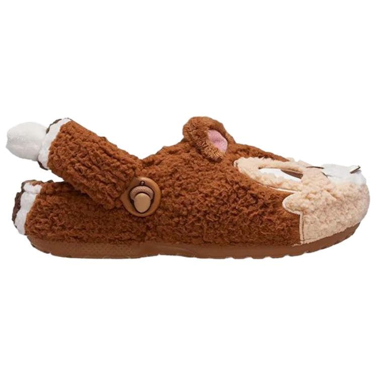 Сабо Crocs X Disney Chip 'n Dale Классические Сабо из Резины Унисекс Коричневые - изображение 2