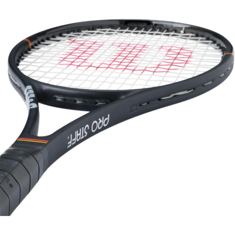 Wilson PROSTAFF Классический 97 315г Ракетка Вес 97 Квадрат Дюймов Голова Размер Черный Унисекс Теннисные Ракетки - изображение 3