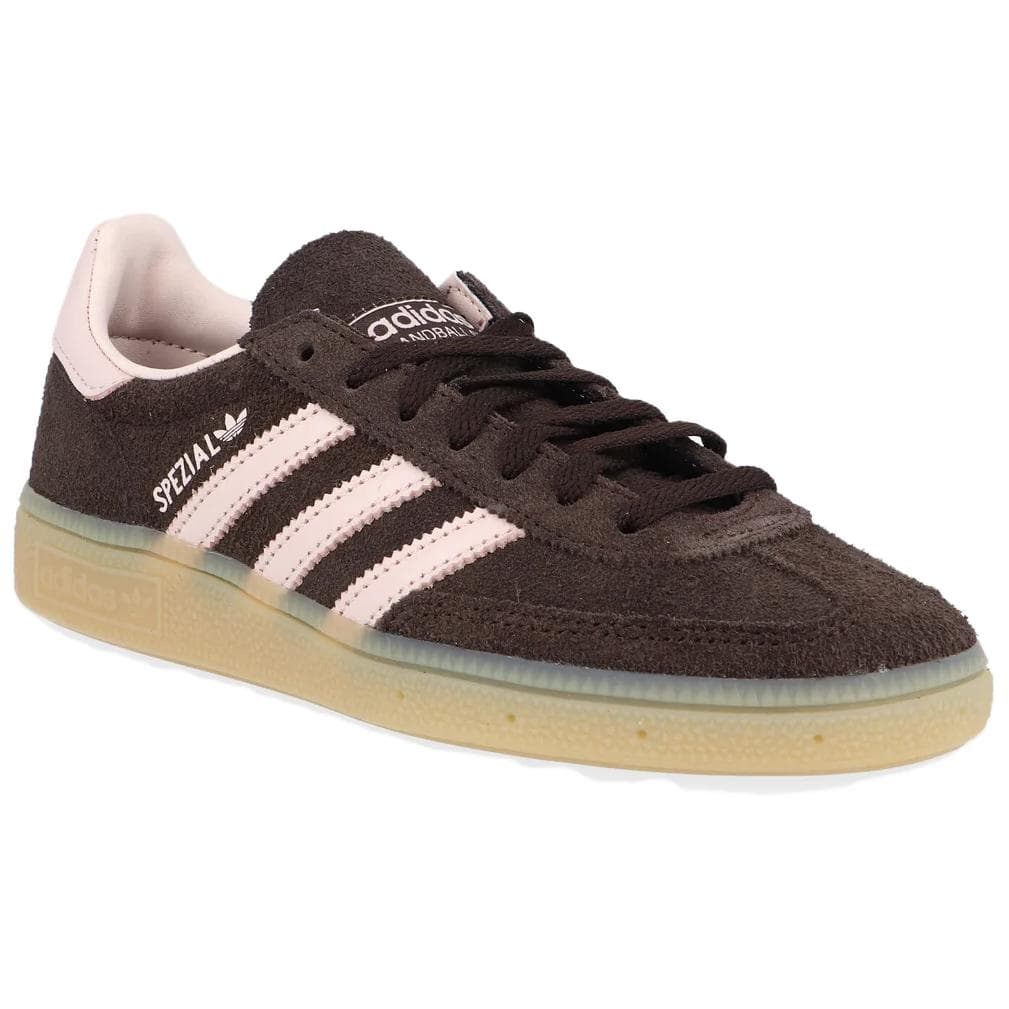 Кроссовки Adidas Originals HANDBALL SPEZIAL Кожа Замша Кеды немецкой армии (GAT) Женские Коричневый - изображение 3