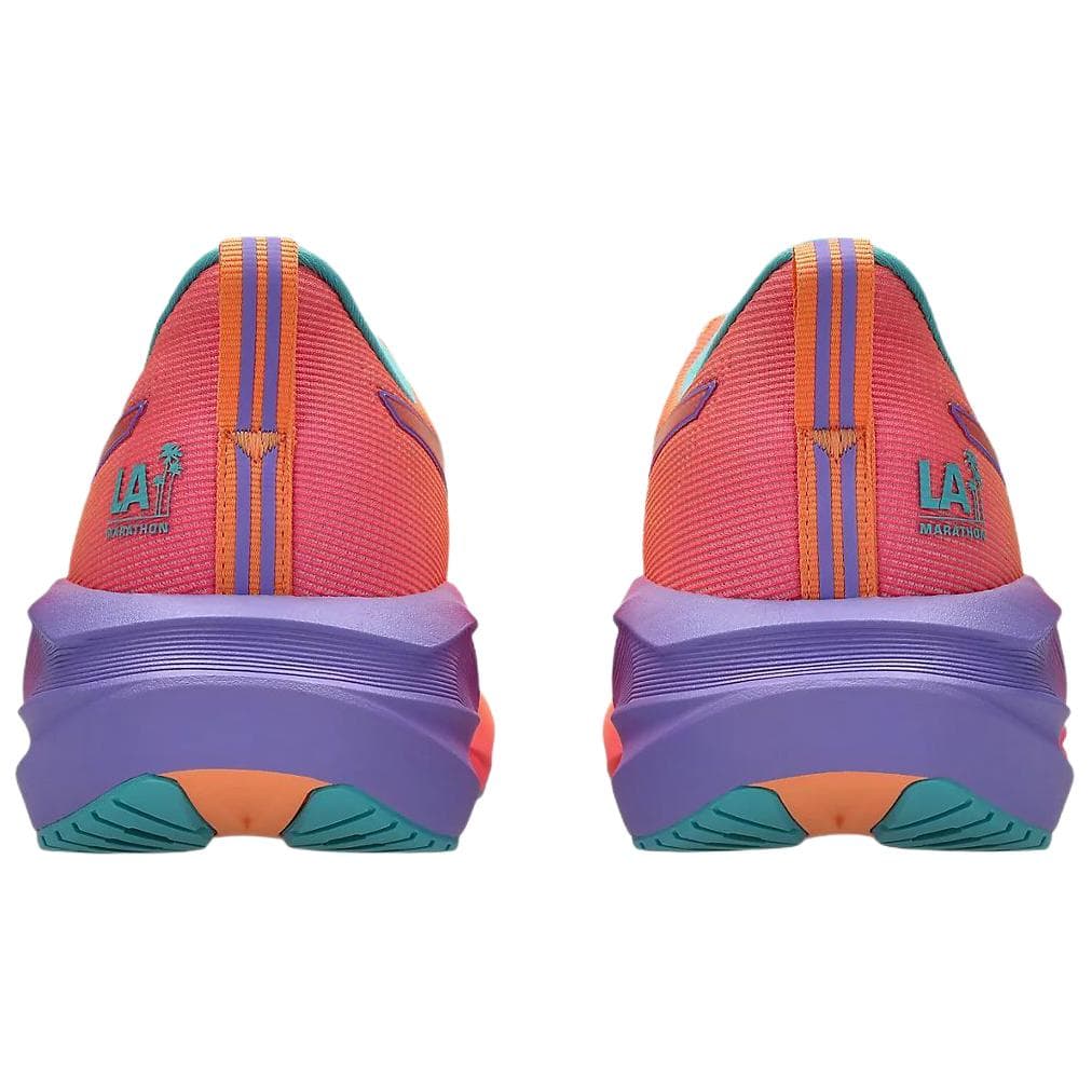 Кроссовки для бега asics NOVABLAST 5 Дышащий Low Топ Беговые кроссовки Унисекс Fresh Orange Бирюзовый - изображение 5