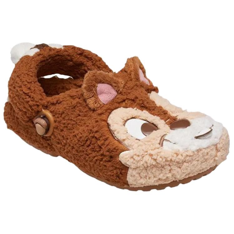 Сабо Crocs X Disney Chip 'n Dale Классические Сабо из Резины Унисекс Коричневые - изображение 3