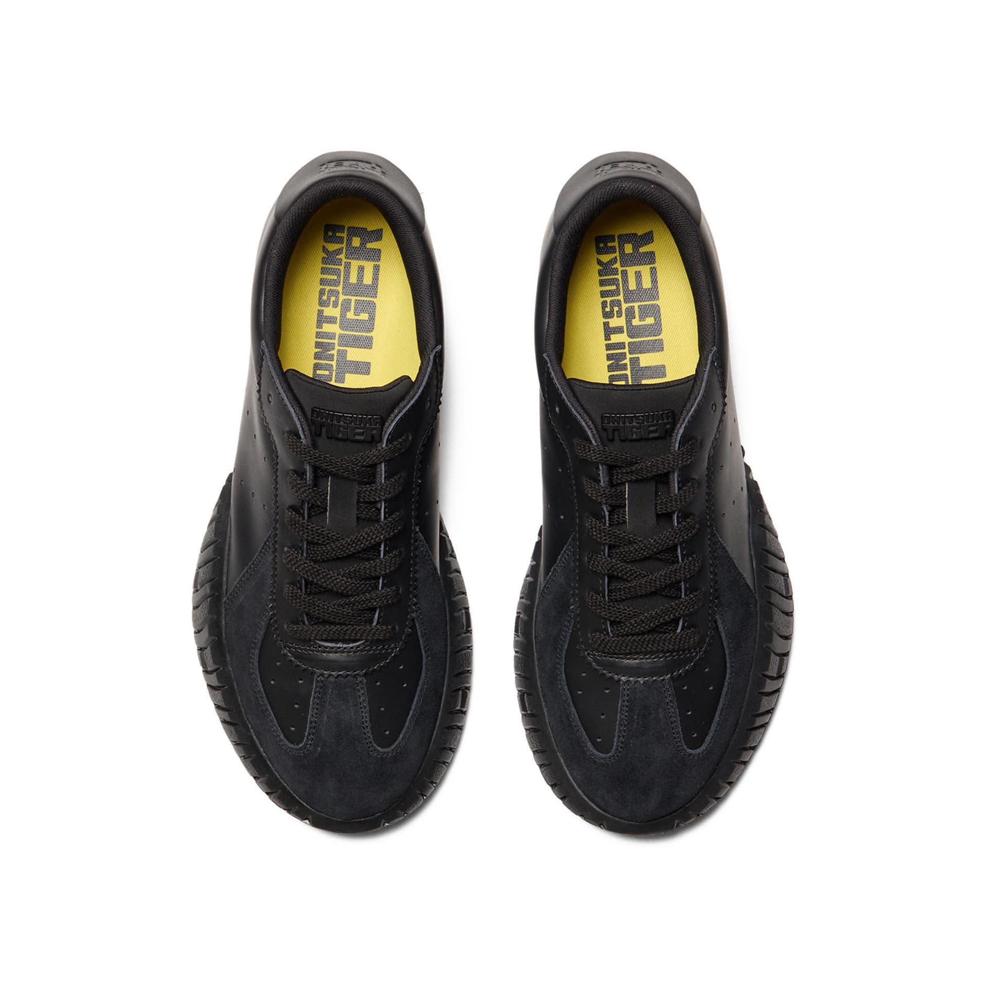 Кроссовки Onitsuka Tiger DUCK TIGER TR Коровья кожа Классический и Универсальный Низкий Топ Повседневная Обувь Унисекс Черный - изображение 5