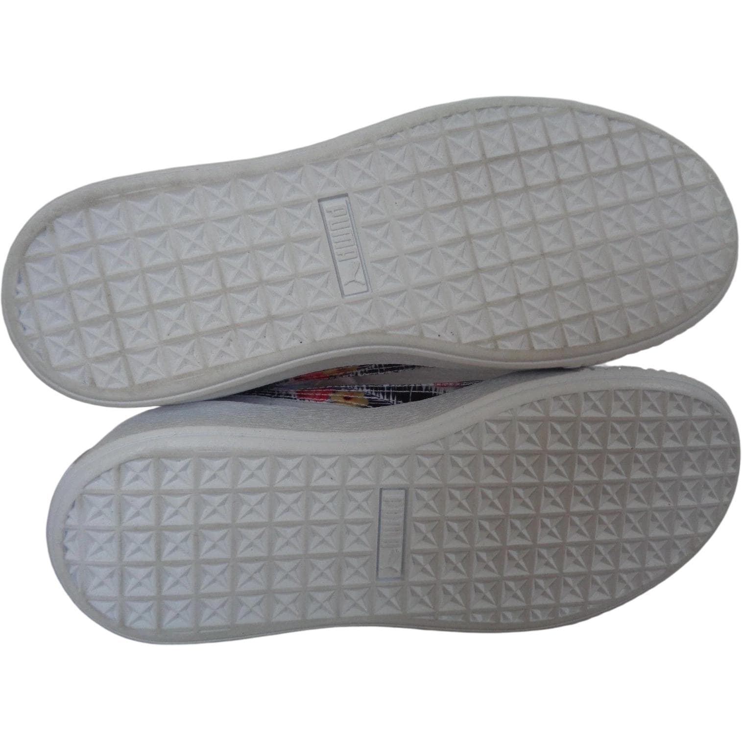 Кроссовки PUMA BASKET PLATFORM Низкие Кроссовки для скейтбординга Белые Детские - изображение 4