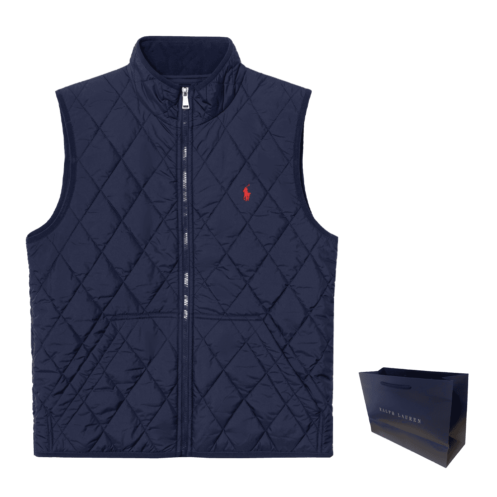 Polo Ralph Lauren Жилет FW25 Морской Синий Подростковый - изображение 3