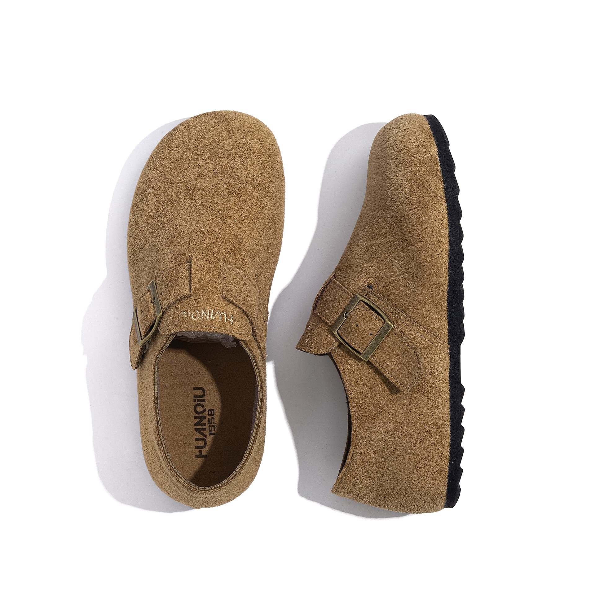 Сандалии HUANQIU ПВХ Гладиаторский стиль Обувь Birkenstock Женская Хаки - изображение 6