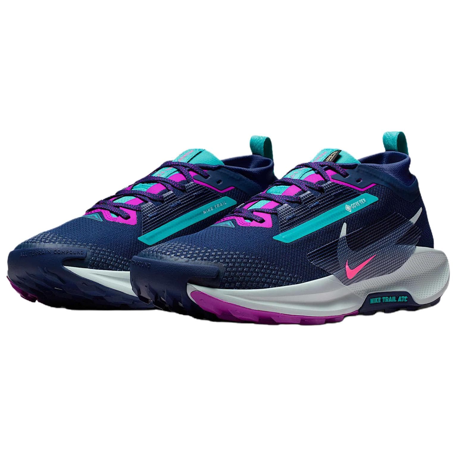 Кроссовки для бега NIKE Pegasus Trail 5 Low Топ Беговые кроссовки Мужской Полночный синий - изображение 3