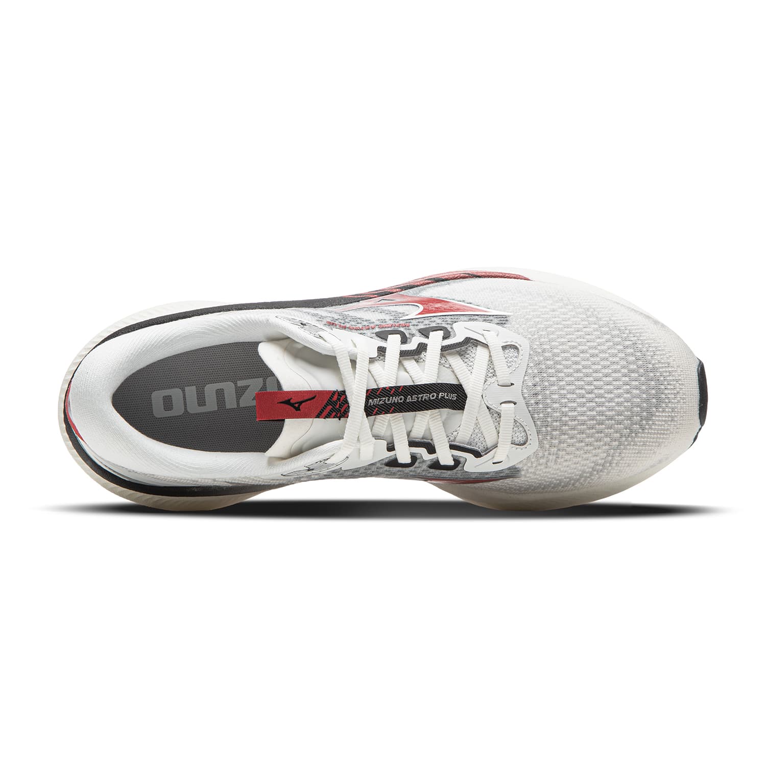 Кроссовки для бега Mizuno ASTRO PLUS 2 Low Топ Беговые кроссовки Унисекс Шампанский белый - изображение 4