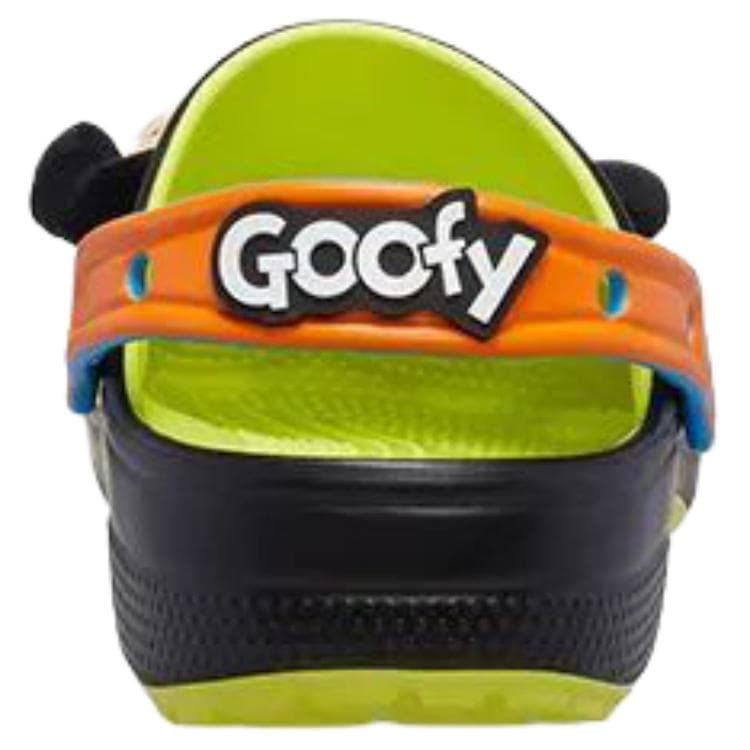 Сабо Crocs X Disney Гуфи Классические Сабо Резиновые Унисекс Черные - изображение 6