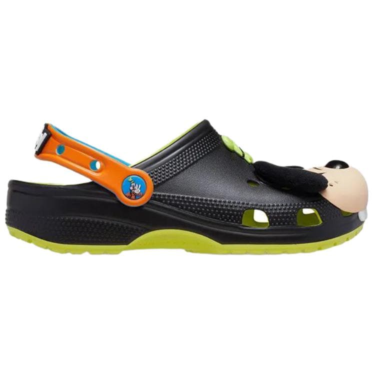 Сабо Crocs X Disney Гуфи Классические Сабо Резиновые Унисекс Черные - изображение 2