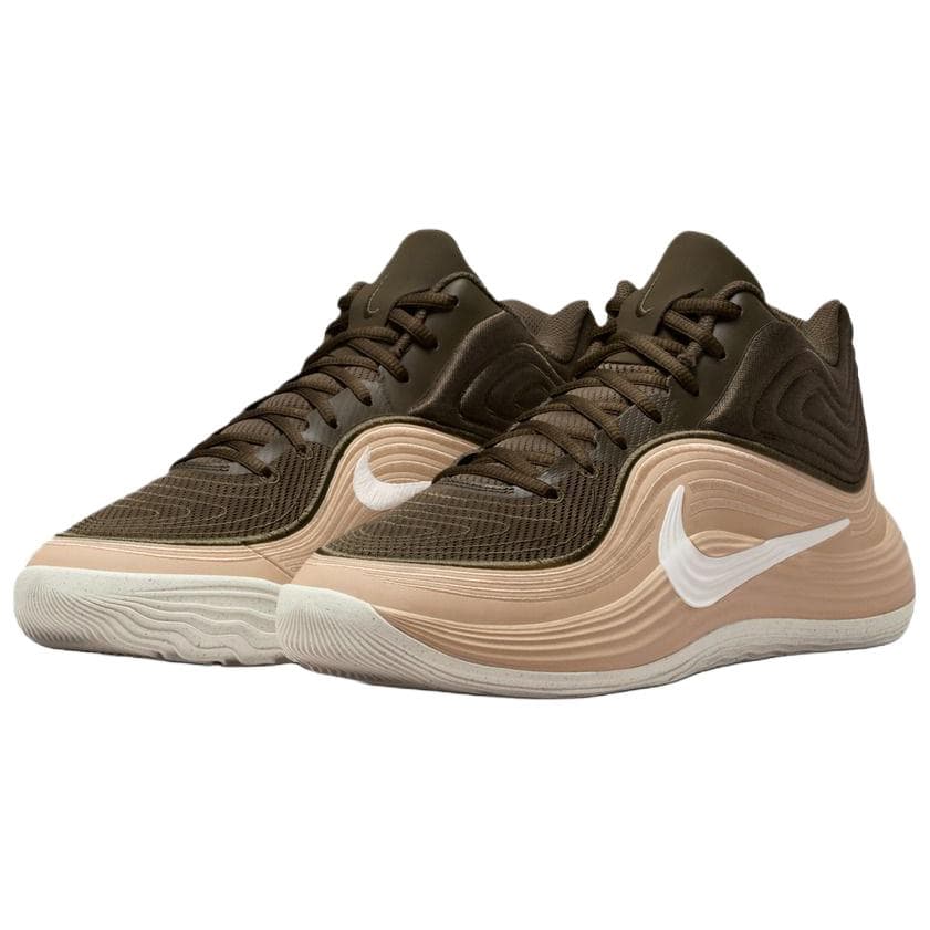 Кроссовки для баскетбола Nike Precision 8 Текстиль Синтетическая кожа Баскетбольные кроссовки Мужской Коричневый - изображение 3