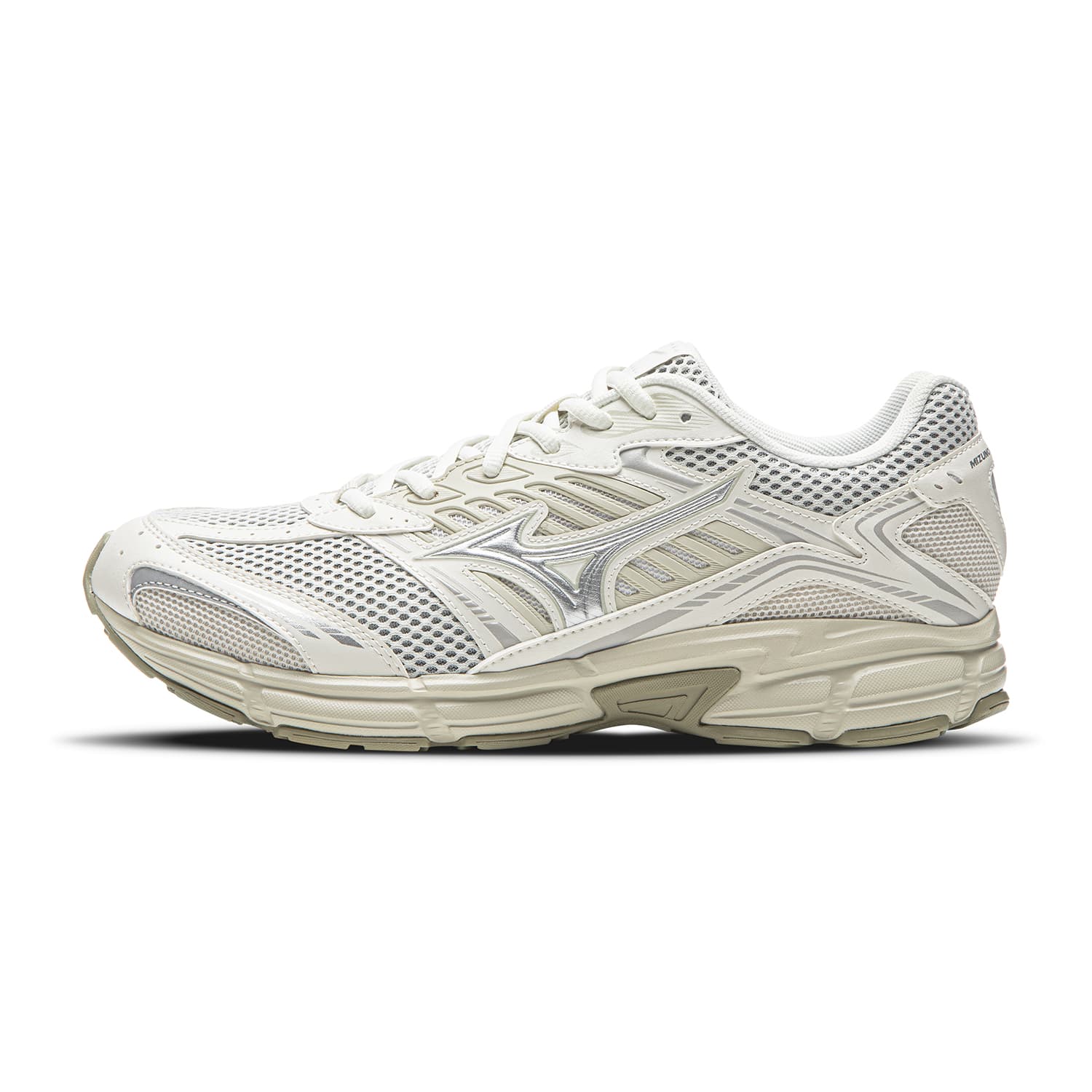 Кроссовки для бега Mizuno Speed Ткань Low Топ Повседневные кроссовки для бега Унисекс Белый - изображение 1