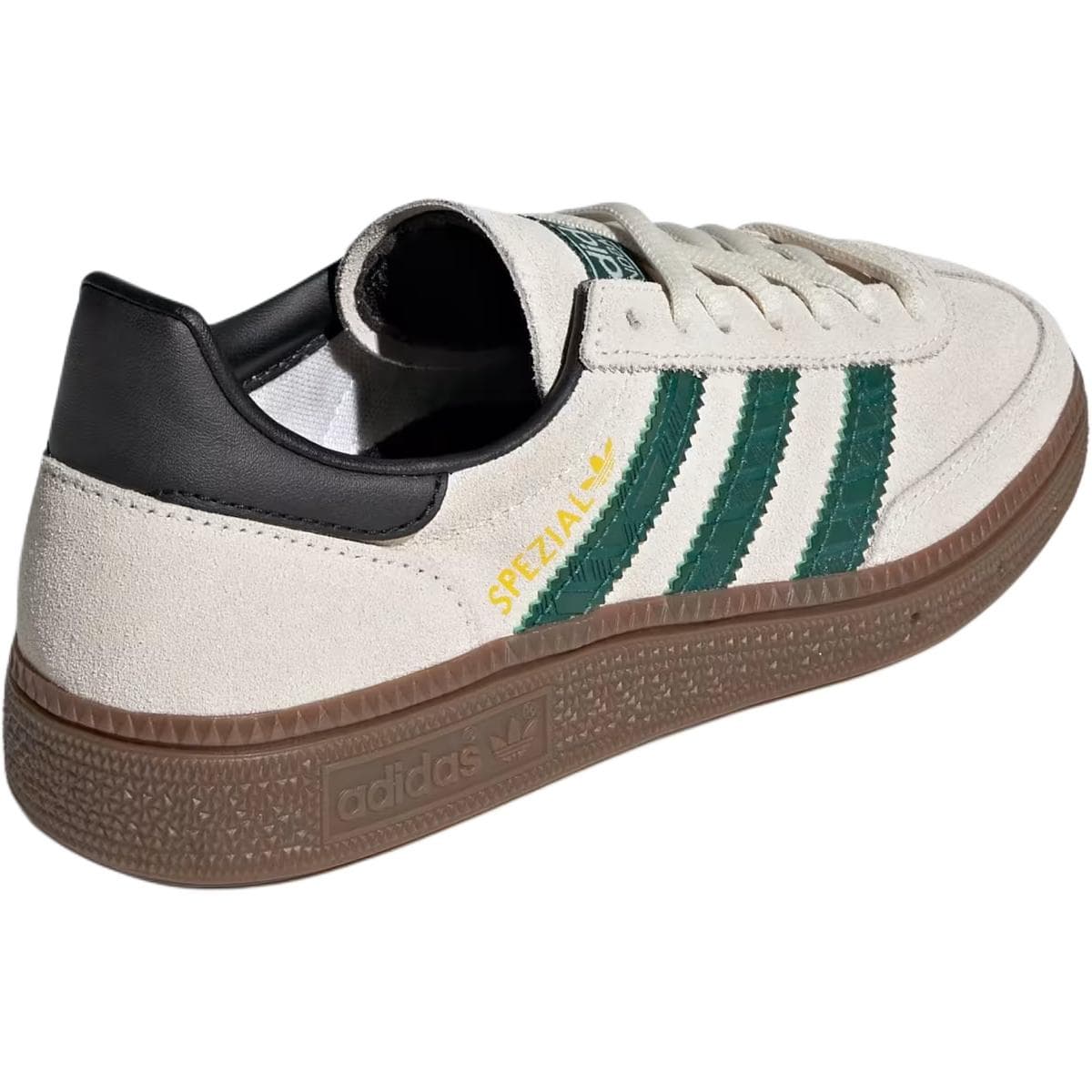 Кроссовки Adidas Originals HANDBALL SPEZIAL Кожа Детская Скейтбординг Обувь Бежевая Детская - изображение 4